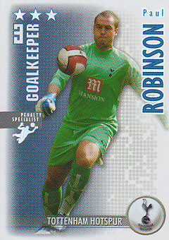 Paul Robinson Tottenham Hotspur 2006/07 Shoot Out Excellent Player #289